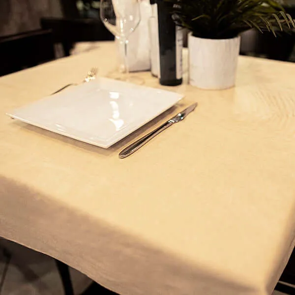 Tovaglia Tnt Easy Champagne Soft cm. 100x100 - 100 pz.