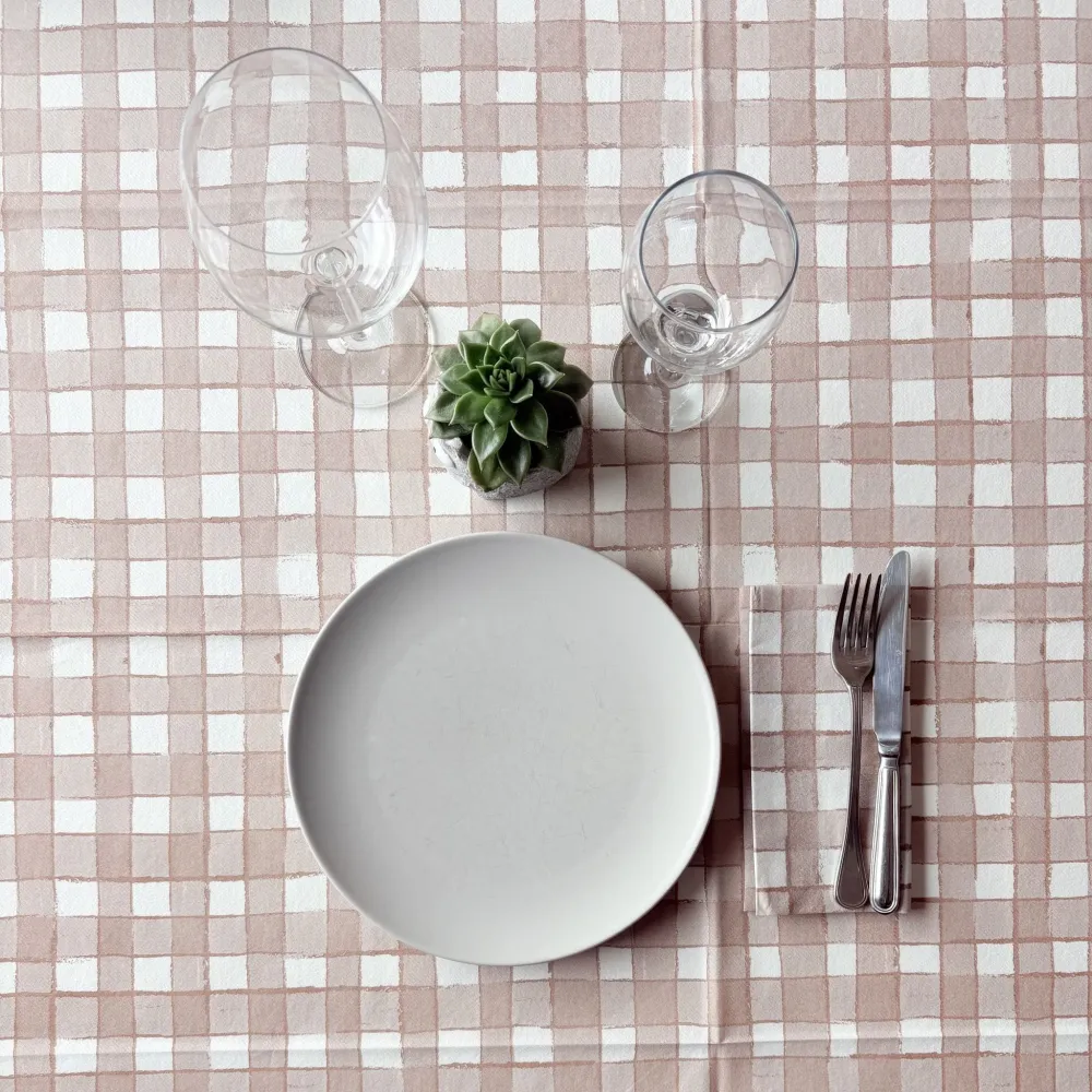 Tovaglia Tnt Guest Sabbia Fibracel cm. 100x100 - 100 pz.