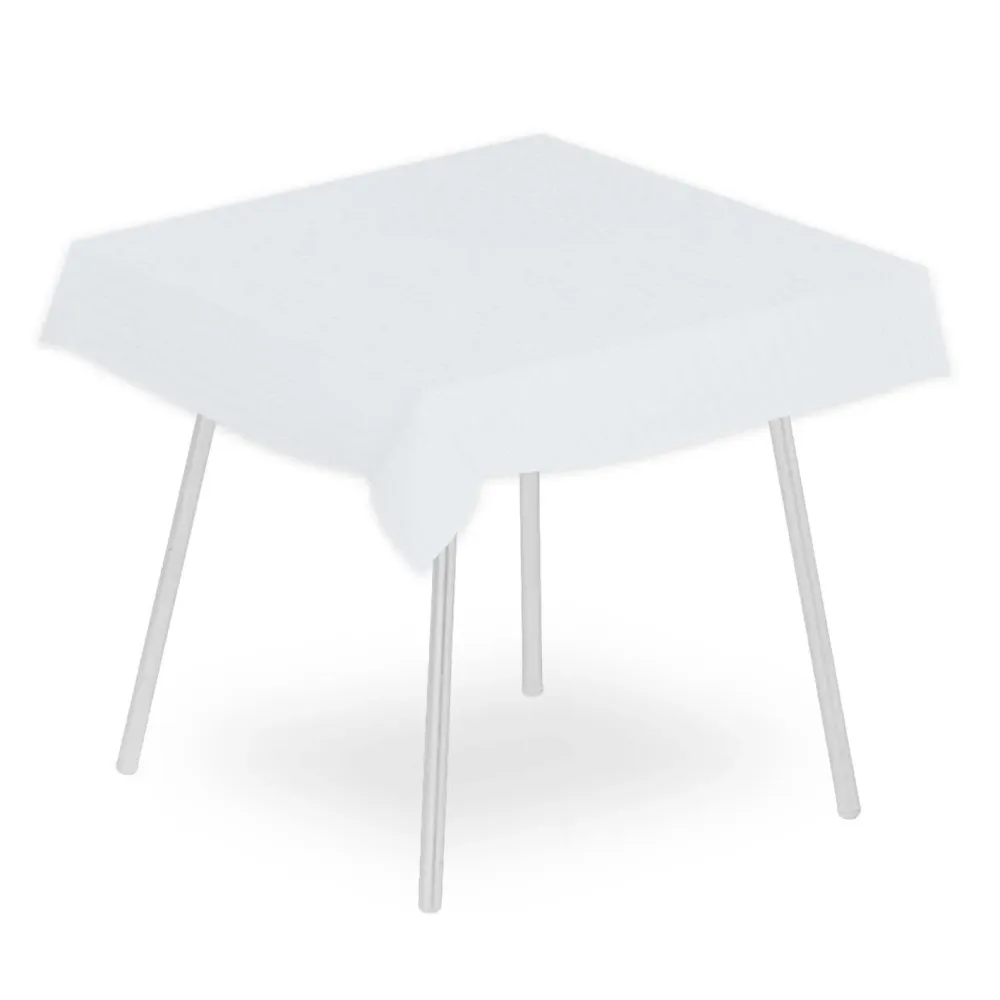 Tovaglia Tnt Herry Bianco Plus cm. 120X120 - 100 pz.