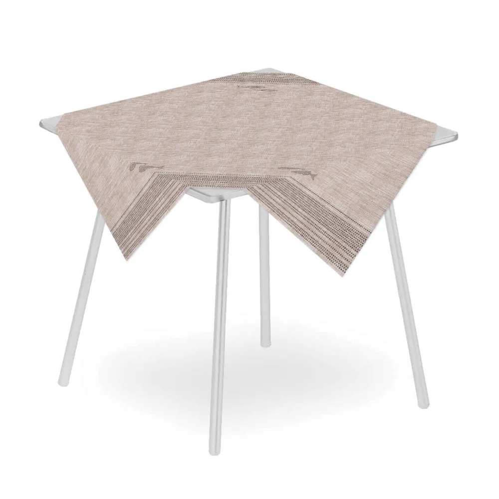 Tovaglia Tnt Saline Moka Micro cm. 100X100 - 100 pz.