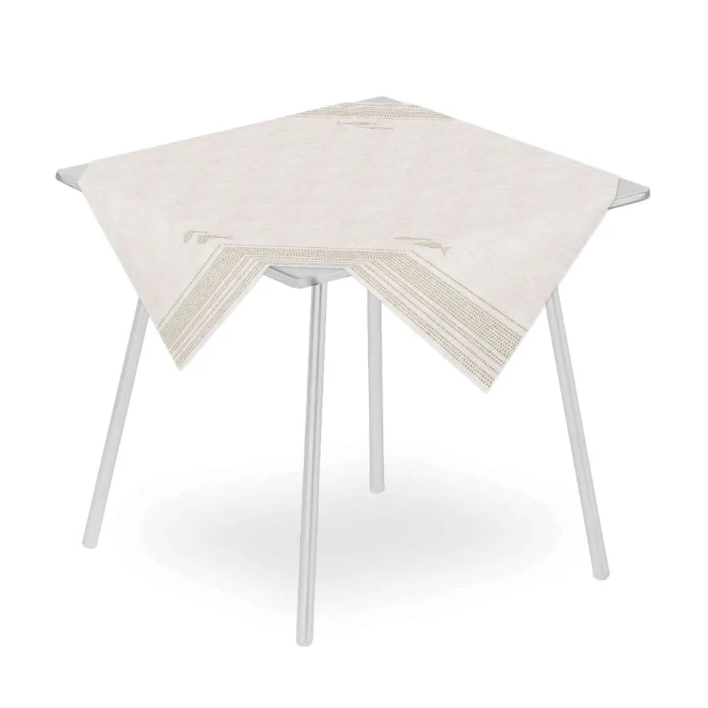 Tovaglia Tnt Saline Oro Micro cm. 100X100 - 100 pz.