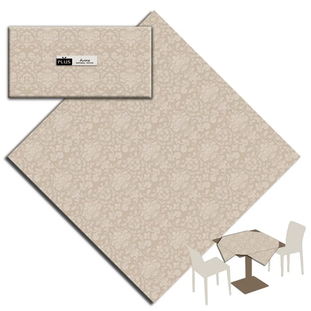 Tovaglia Tnt Victoria Sabbia Plus cm. 100X100 - 100 pz.