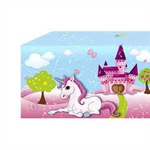 Tovaglia, unicorno "Unicorn", 1,2x1,8m, lavabile