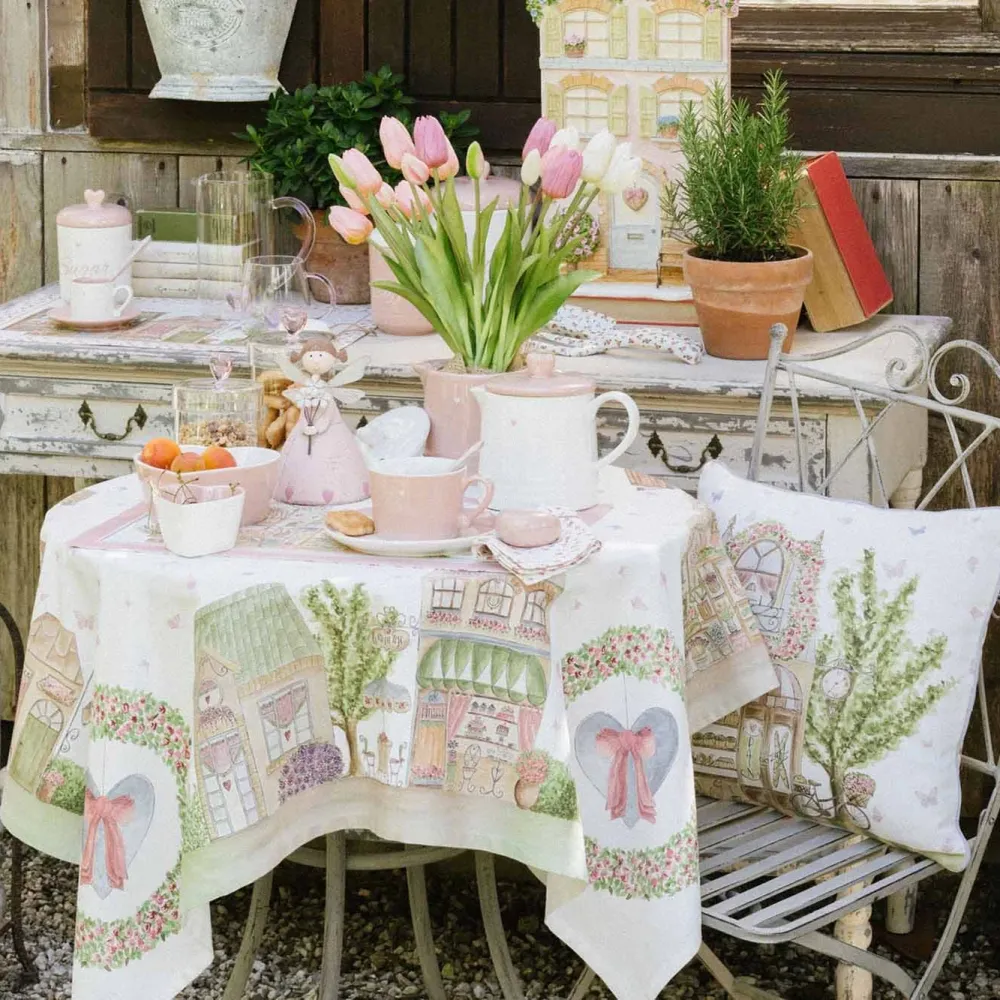 Tovaglia "La Vie En Rose"