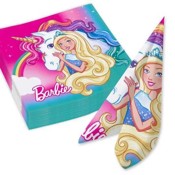 Tovaglioli, Barbie - Dreamtopia, 20 pz.