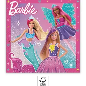 Tovaglioli Barbie Fantasy, confezione da 20