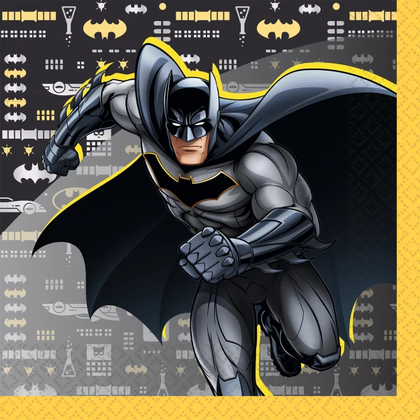 Tovaglioli Batman, confezione da 16