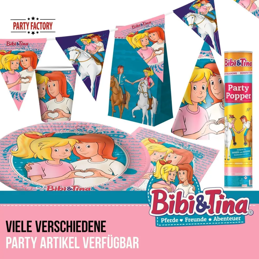 Tovaglioli Bibi e Tina, confezione da 20 pezzi
