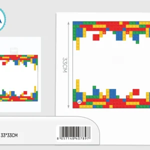 tovaglioli block 33x33cm multicolore