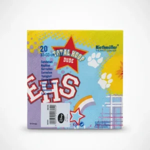Tovaglioli Disney Wildhoop DUDE 33x33 cm | 20 Pezzi 2 Veli | Tema High School Musical & Sport