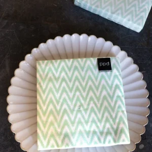 Tovaglioli grandi ikat verde
