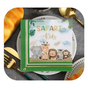 Tovaglioli Party Jungle 33x33cm 16pz