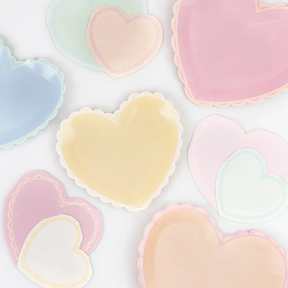 Tovaglioli piccoli cuore (x16)