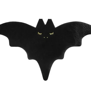 Tovaglioli pipistrello, Halloween, confezione da 20, 16x9cm