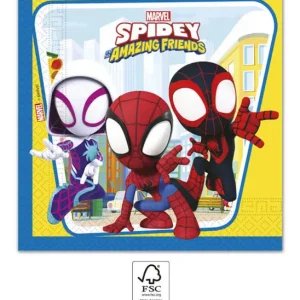 Tovaglioli Spidey e i suoi fantastici amici, 20 pezzi