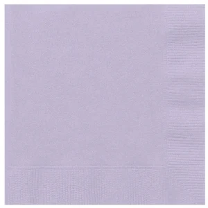 Tovaglioli, tinta unita lilla/lavanda, 20 pezzi, 33x33 cm
