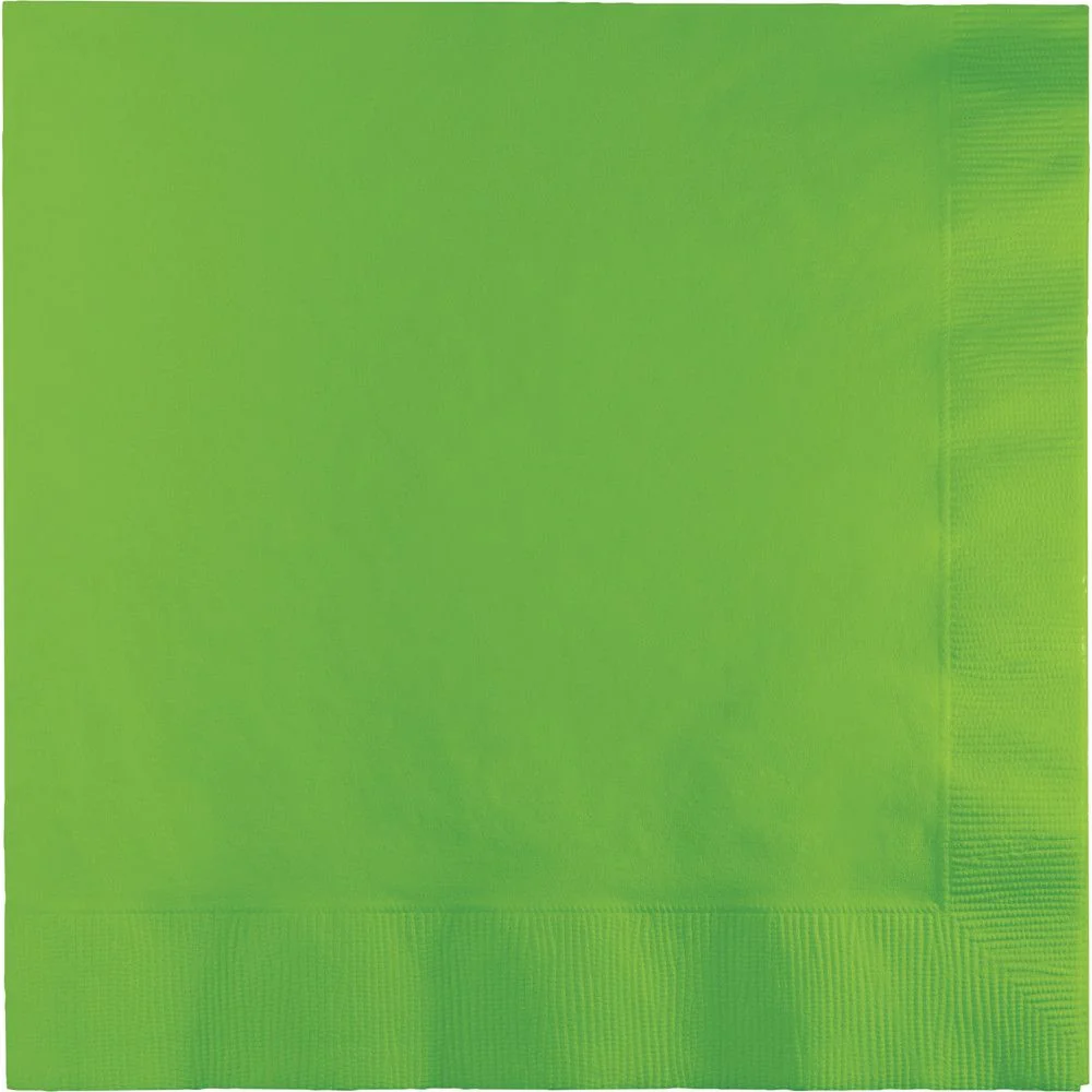 Tovaglioli, tinta unita verde chiaro, confezione da 20, 33 x 33 cm