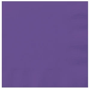Tovaglioli, tinta unita viola/lilla, 20 pezzi, 33x33 cm