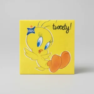 Tovaglioli TWEETY Gialli 33x33 cm | 20 Pezzi 2 Veli Looney Tunes | Decorazioni Festa Cartoni Animati