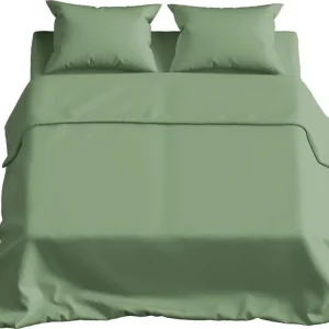 Tuttigiorni completo letto matrimoniale salvia