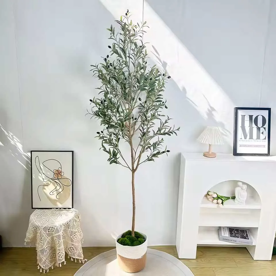 Ulivo artificiale realistico XXL da 200 cm