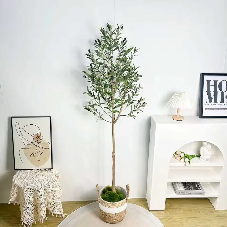 Ulivo artificiale realistico XXL da 200 cm