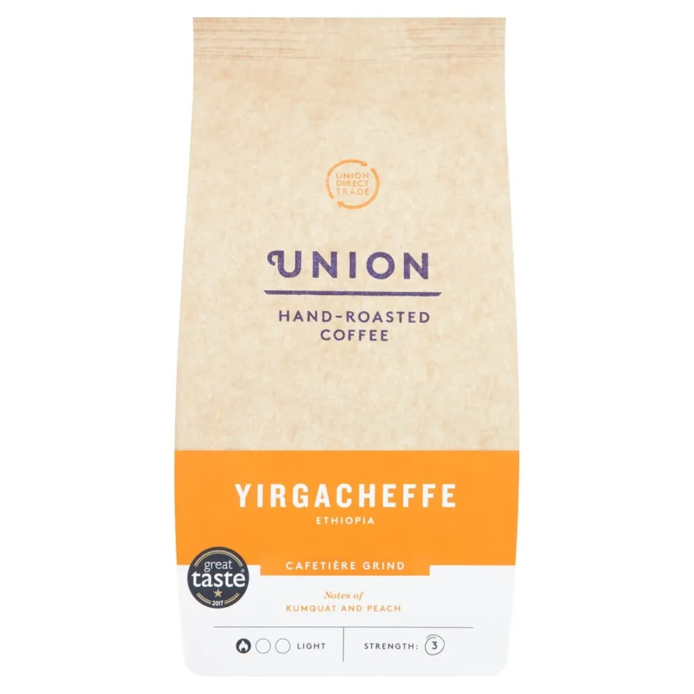 Union Yirgacheffe Etiopia Caffettiera Macinare 200g