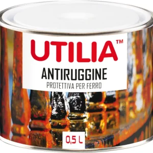 Utilia Antiruggine Ml. 500 Rosso Ossido 6.00 Pz