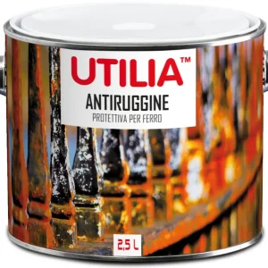 Utilia Antiruggine Lt. 2,5 Rosso Ossido 2.00 Pz