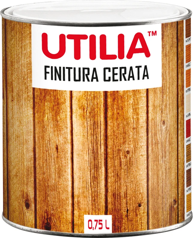 Utilia Finitura Cerata Ml. 750 Mogano 6.00 Pz