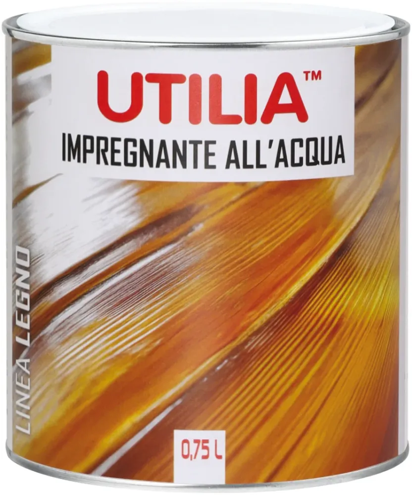 Utilia Impregnante All'Acqua Ml. 750 Trasparente 6.00 Pz