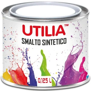 Utilia Smalto Sintetico Ml. 125 Rosso 6.00 Pz