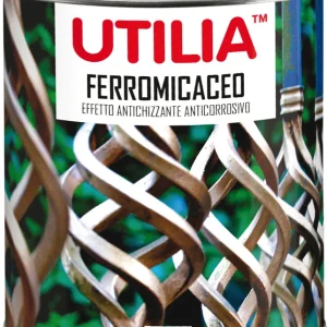 Utilia Smalto Sintetico Ferromicaceo Ml. 750 Grigio Chiaro 6.00 Pz