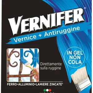 VERNICE ANTIRUGGINE 'VERNIFER' Ml. 750 - rosso mattone (4882) Arexons