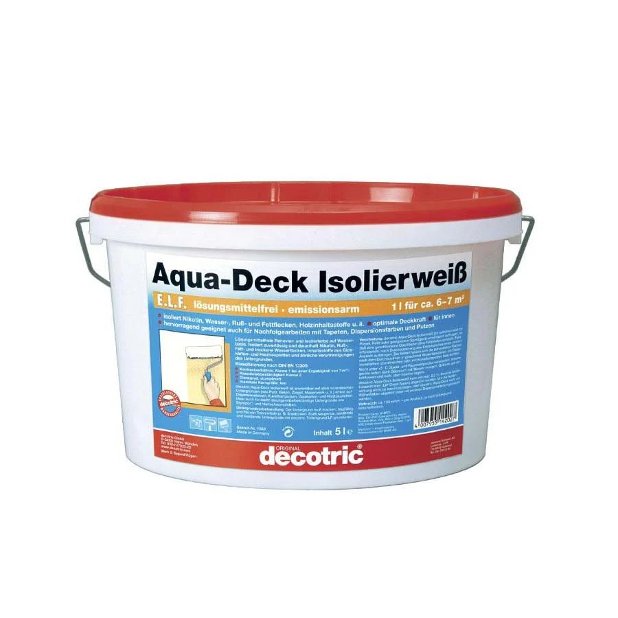 Vernice base d’acqua Aquadeck bianco isolante 750ml
