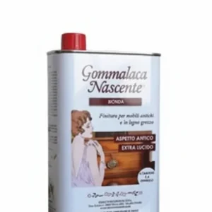 Vernice Gommalacca Bionda- - Ml.250 - 2 Pezzi Cera Novecento