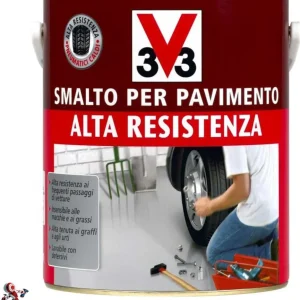 Vernice per pavimenti ad alta resistenza e tenuta - Grigio Chiaro 500ml
