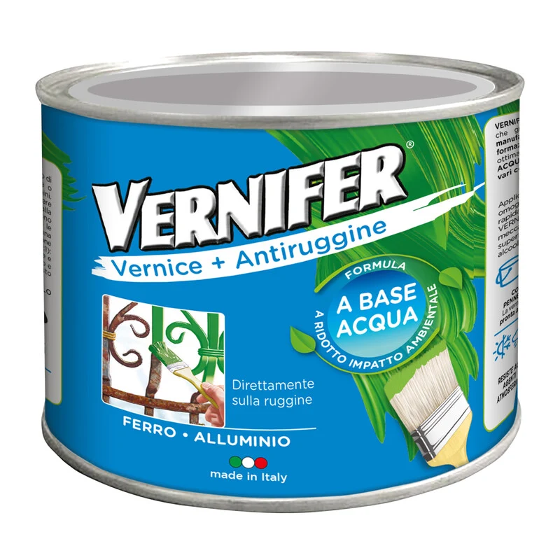Vernifer 1Xtutti Grigio Medio Brillante 500 Ml- 1,0 Pz
