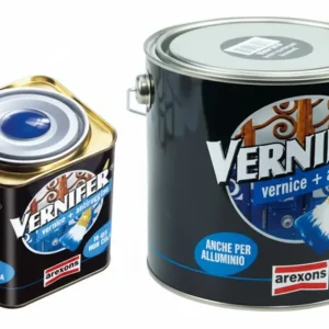 Vernifer Vernice Antiruggine Gel Alluminio Metallizzato (4897) Ml.750 Arexons