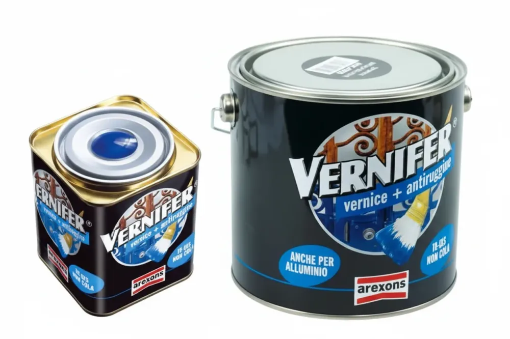 Vernifer Vernice Antiruggine Gel Blu Brillante (4872) Ml.750 Arexons