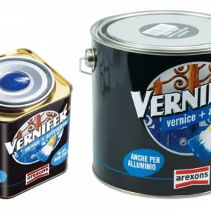 Vernifer Vernice Antiruggine Gel Marrone Brillante (4873) Ml.750 Arexons