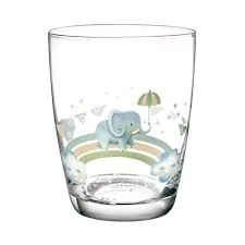 Villeroy & Boch - Boho kids Walk like elephant bicchiere per bambini, set di 2 bicchieri, bicchieri per bambini, cristallo