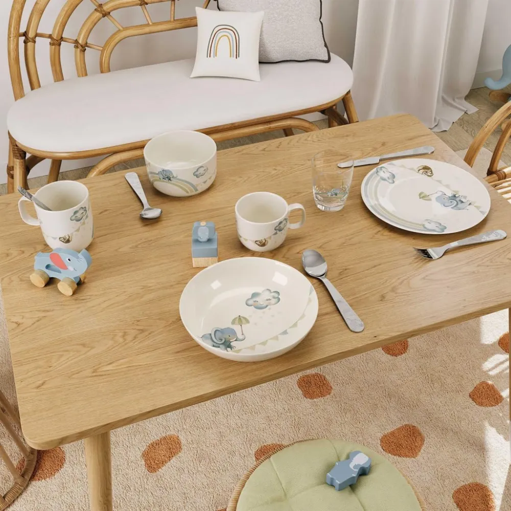 Villeroy & Boch - Boho kids Walk like elephant bicchiere per bambini, set di 2 bicchieri, bicchieri per bambini, cristallo
