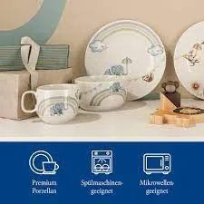 Villeroy & Boch - Boho kids Walk like elephant bicchiere per bambini, set di 2 bicchieri, bicchieri per bambini, cristallo