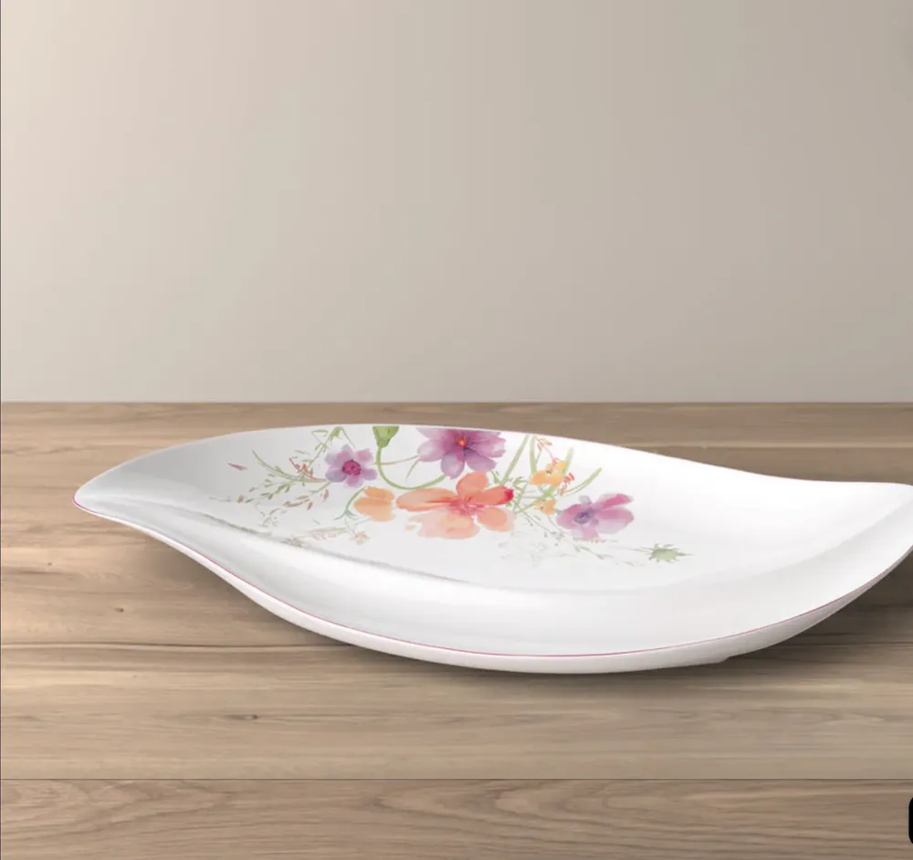 VILLEROY & BOCH Mariefleur Serve & Salad Piatto Servire 50x30cm Porcellana