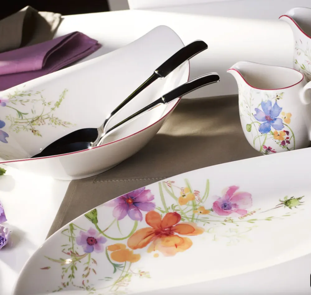 VILLEROY & BOCH Mariefleur Serve & Salad Piatto Servire 50x30cm Porcellana