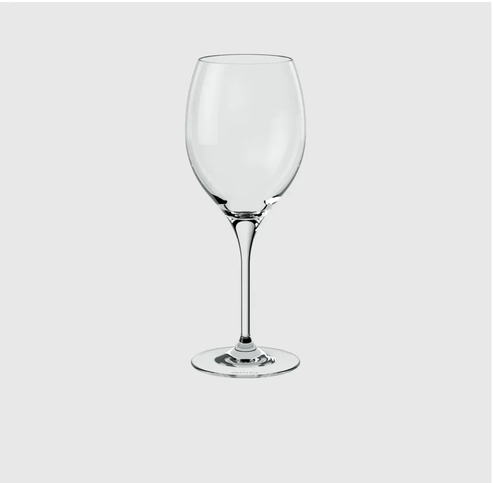 Villeroy & Boch Maxima - Set di 4 bicchieri da vino rosso cristallo, 650 ml, 25,2 cm, lavabili lavastoviglie