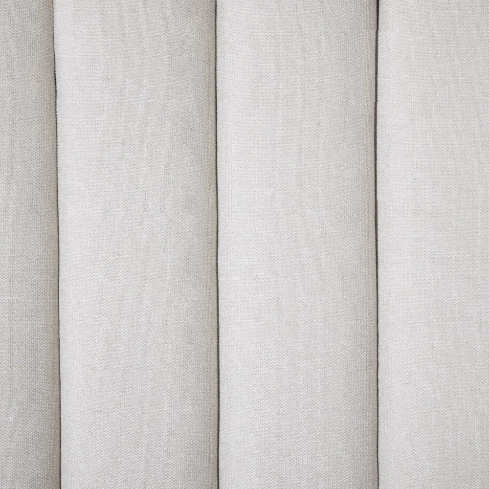 Viola testiera 180x143 cm tessuto beige