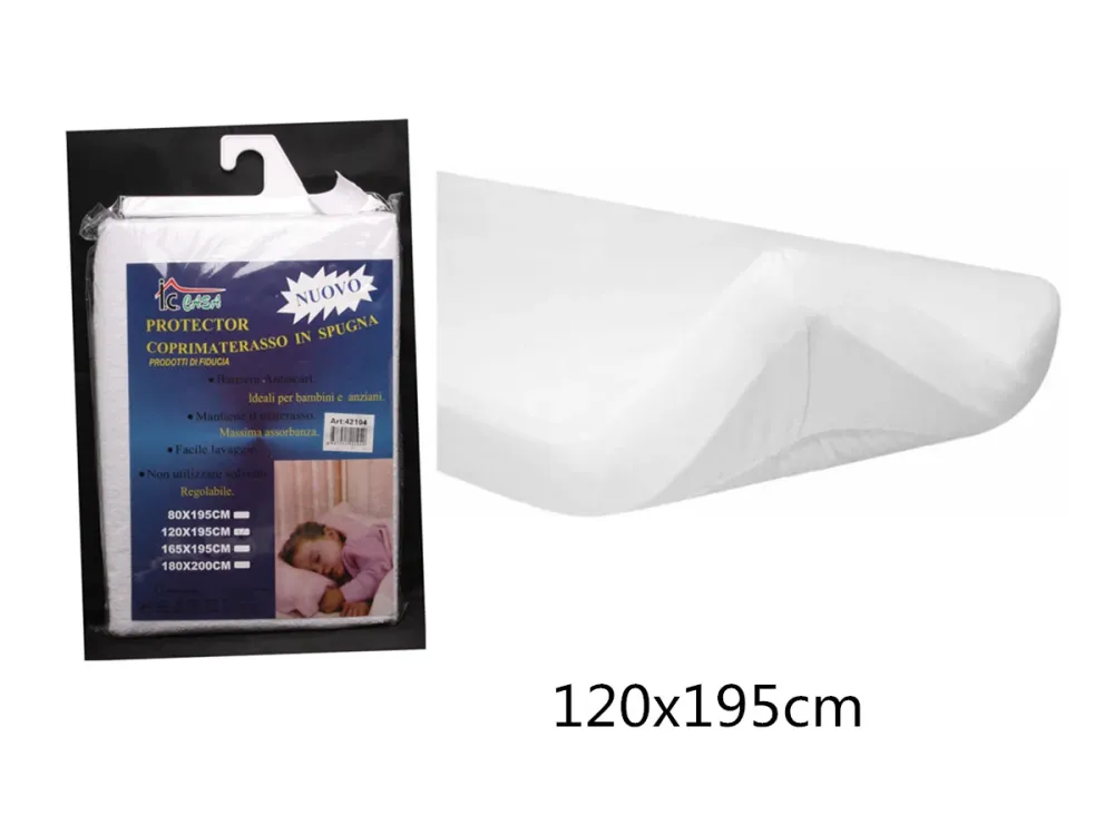 XFR42104 COPRIMATERASSO SPUGNA 120X195CM