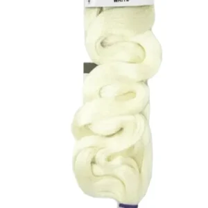 X-PRESSION NIGERIA EXTENSION PER CAPELLI - ALLUNGAMENTO ARTIFICIALE PER TRECCINE WHITE - BIANCO.